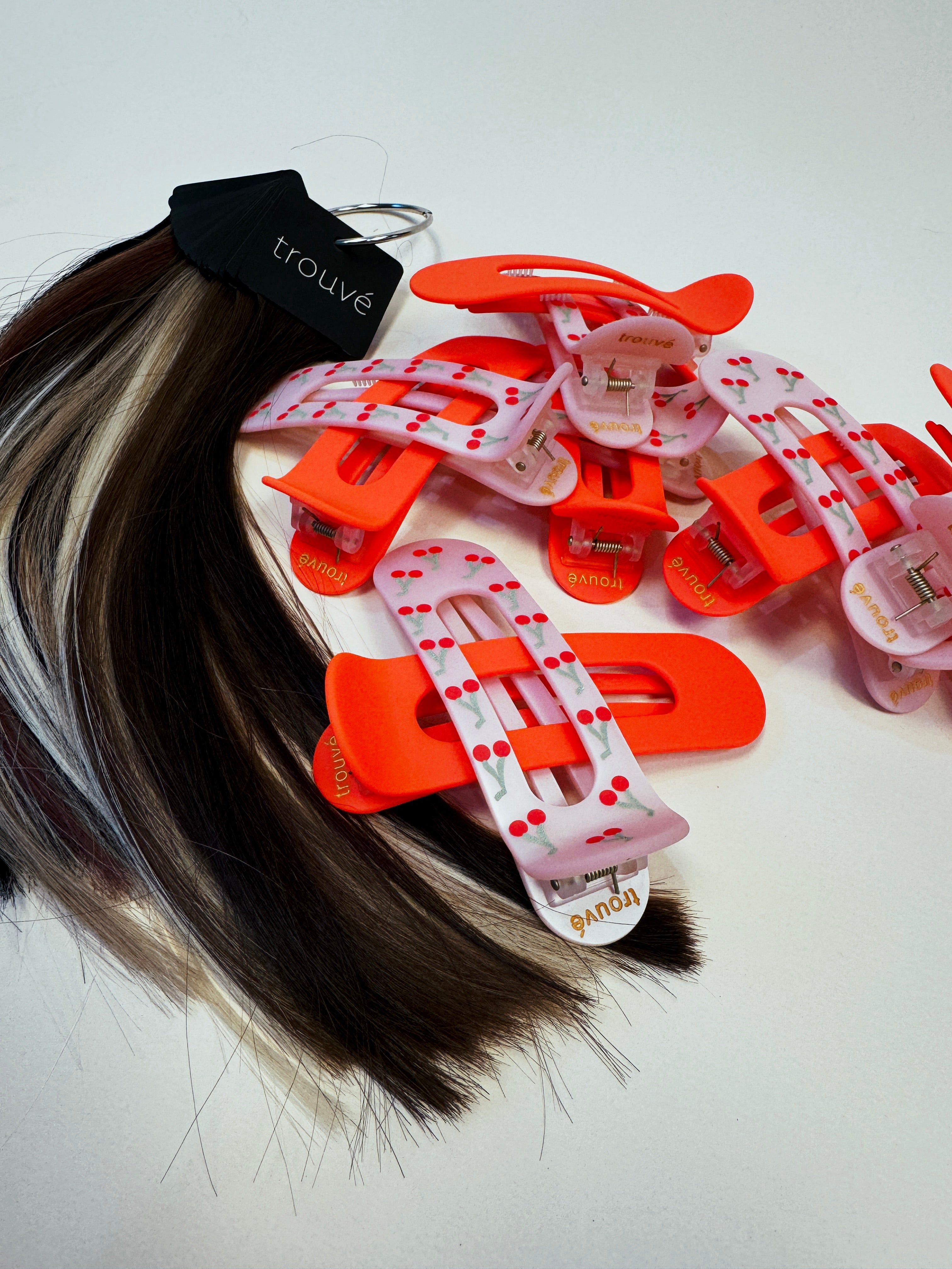 cute cherry hair clips by Trouvé