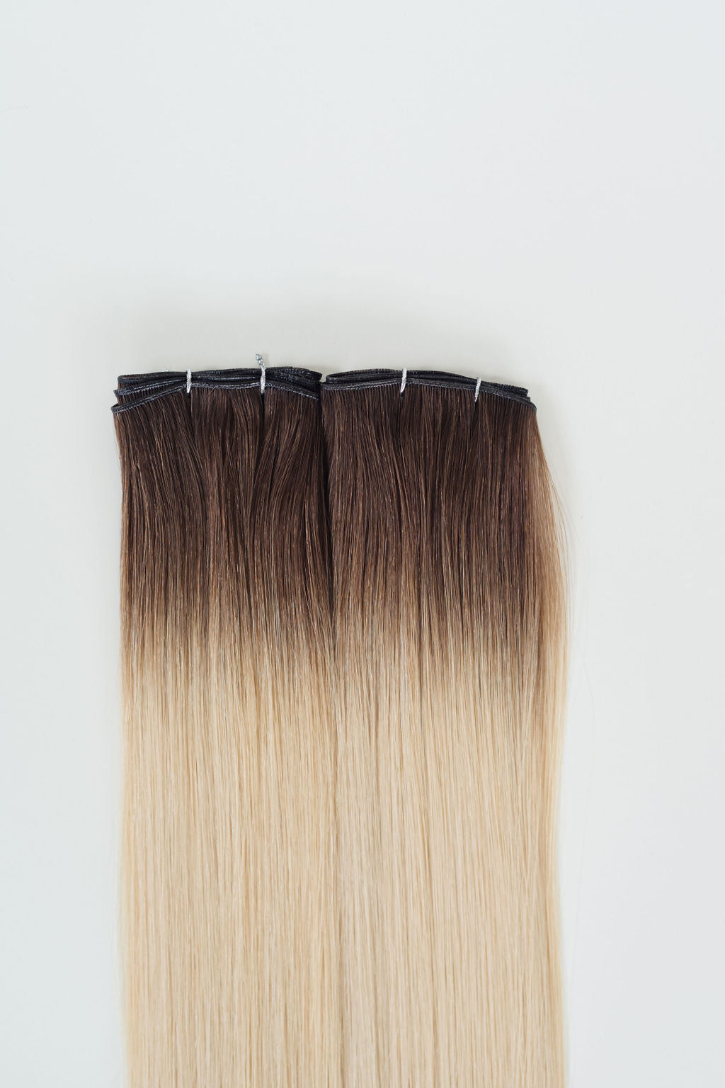 Dark_Rooted_ blonde hair extensions 