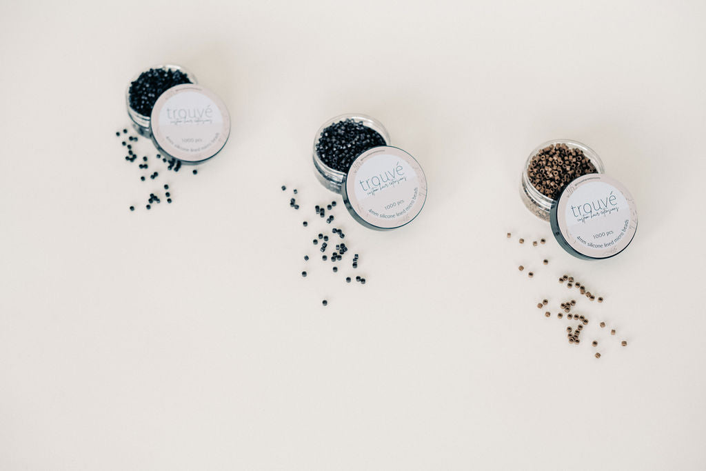 Hair Extension Beads by Trouvé Custom Hair Extensions