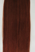 Remy human hair scottie 2 - red vibrant hair extensions
